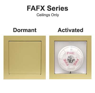 Concealed Fire Alarm Series FAFX